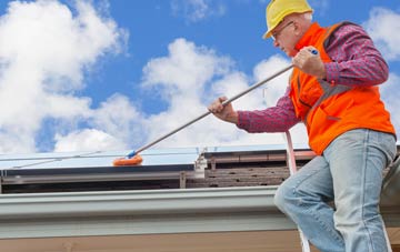 Lucklawhill soft wash roof cleaning